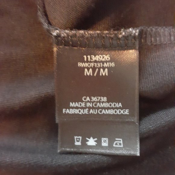 Black sweater with transparent inlay at the armpit and at the bottom. - Picture 5 of 5